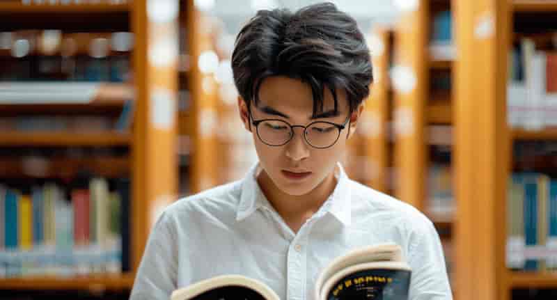 图书馆学习